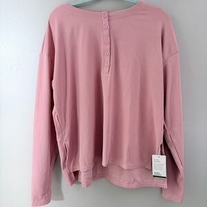 HALARA Dusty Rose Long Sleeve Top